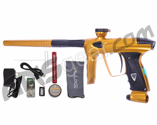 DLX Luxe 2.0 OLED Paintball Gun - Gold/Dust Black