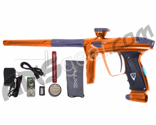 DLX Luxe 2.0 OLED Paintball Gun - Orange/Dust Titanium
