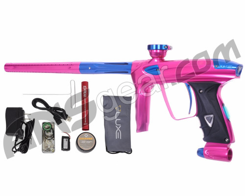 DLX Luxe 2.0 OLED Paintball Gun - Pink/Blue