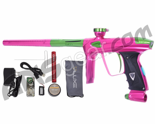 DLX Luxe 2.0 OLED Paintball Gun - Pink/Slime Green