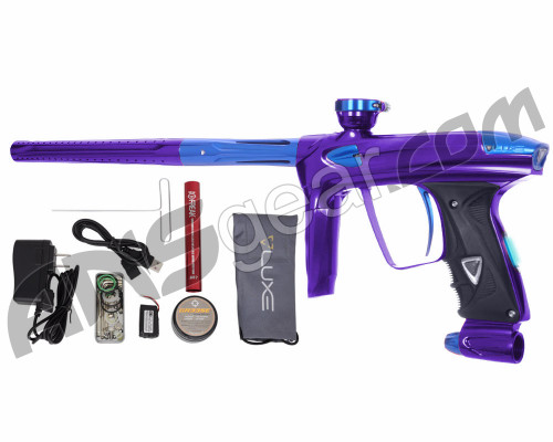 DLX Luxe 2.0 OLED Paintball Gun - Purple/Blue