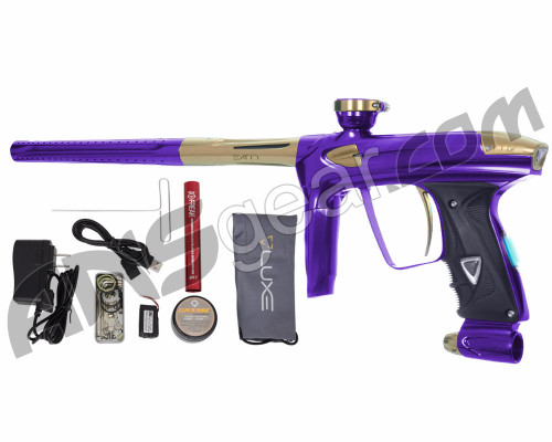 DLX Luxe 2.0 OLED Paintball Gun - Purple/Desert Sand