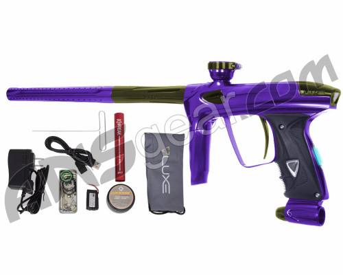 DLX Luxe 2.0 OLED Paintball Gun - Purple/Olive