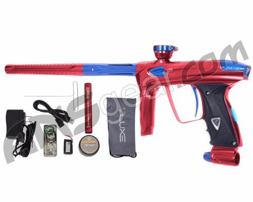 DLX Luxe 2.0 OLED Paintball Gun - Red/Blue