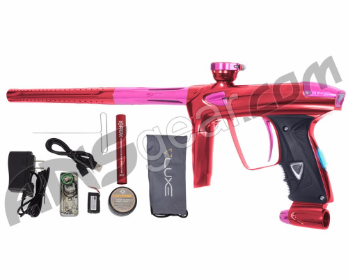 DLX Luxe 2.0 OLED Paintball Gun - Red/Pink