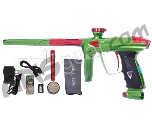 DLX Luxe 2.0 OLED Paintball Gun - Slime Green/Red