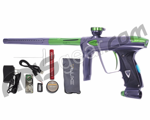 DLX Luxe 2.0 OLED Paintball Gun - Titanium/Slime Green