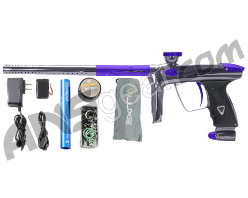 DLX Luxe 2.0 Paintball Gun - Pewter/Dust Purple