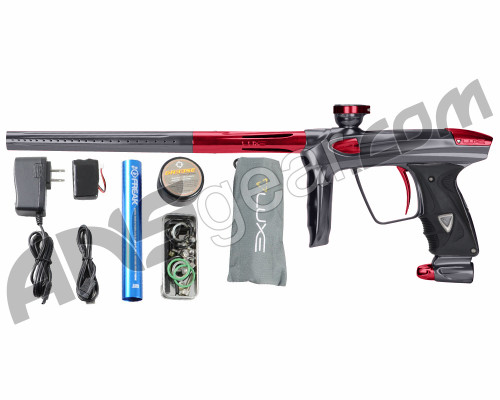 DLX Luxe 2.0 Paintball Gun - Pewter/Red