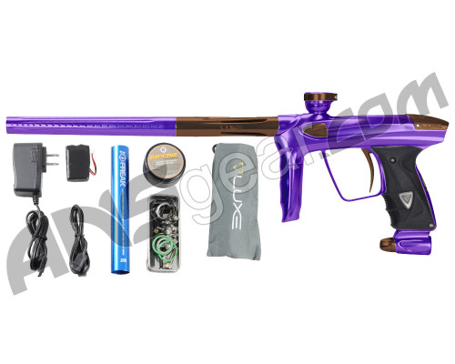 DLX Luxe 2.0 Paintball Gun - Purple/Brown