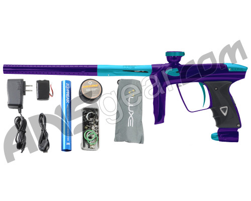 DLX Luxe 2.0 Paintball Gun - Purple/Dust Teal