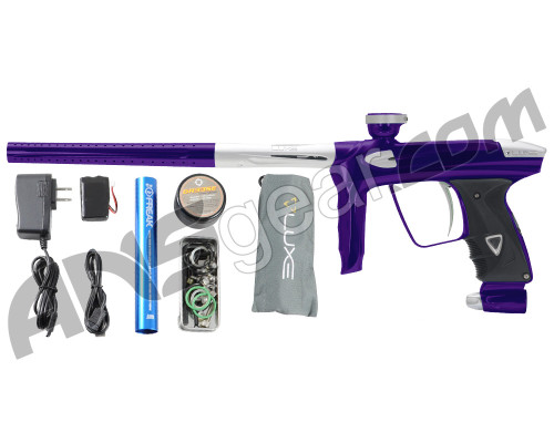 DLX Luxe 2.0 Paintball Gun - Purple/Dust White