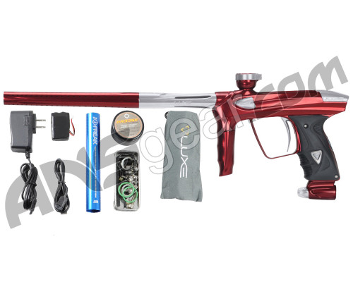 DLX Luxe 2.0 Paintball Gun - Red/Clear
