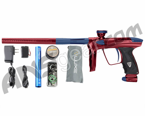 DLX Luxe 2.0 Paintball Gun - Red/Dust Gun Metal