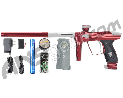 DLX Luxe 2.0 Paintball Gun - Red/Dust White