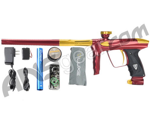 DLX Luxe 2.0 Paintball Gun - Red/Gold