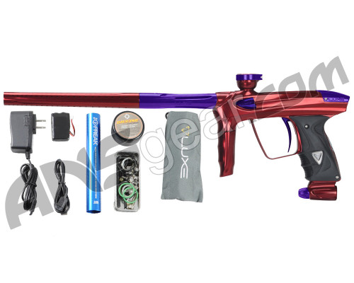 DLX Luxe 2.0 Paintball Gun - Red/Purple