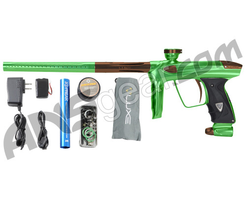 DLX Luxe 2.0 Paintball Gun - Slime Green/Brown