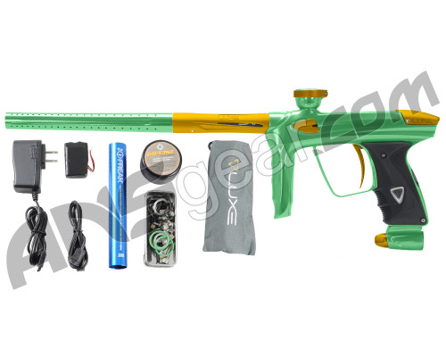 DLX Luxe 2.0 Paintball Gun - Slime Green/Dust Gold