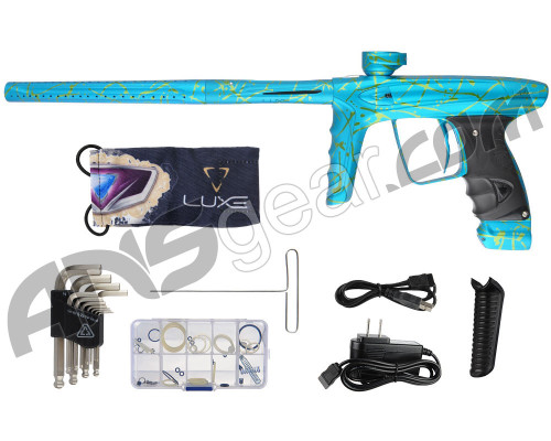 DLX Luxe Ice Paintball Gun - 3D Splash Teal/Slime