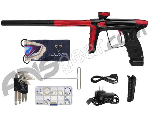DLX Luxe Ice Paintball Gun - Black/Dust Red