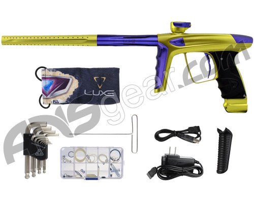 DLX Luxe Ice Paintball Gun - Citrus/Dust Purple