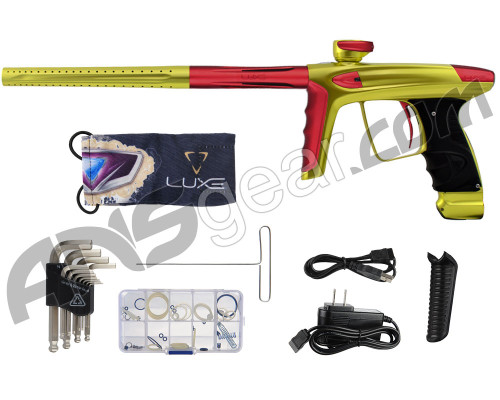 DLX Luxe Ice Paintball Gun - Citrus/Dust Red