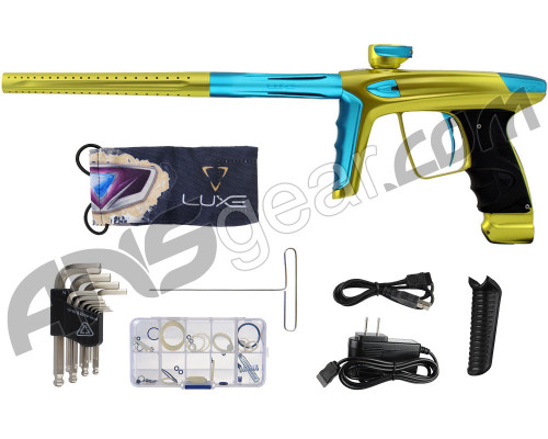 DLX Luxe Ice Paintball Gun - Citrus/Dust Teal