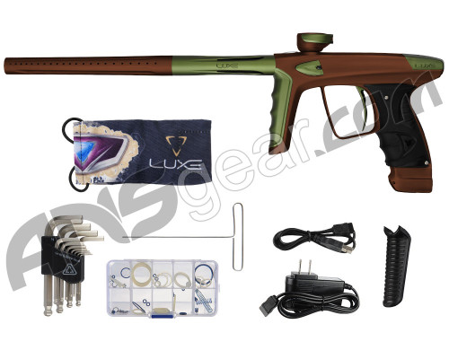 DLX Luxe Ice Paintball Gun - Dust Brown/Dust Olive