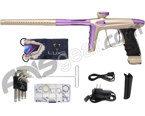 DLX Luxe Ice Paintball Gun - Dust Champagne/Dust Light Purple