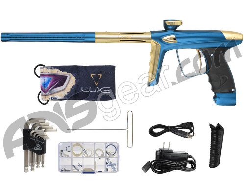 DLX Luxe Ice Paintball Gun - Dust Denim/Gold