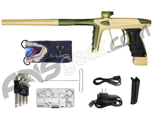 DLX Luxe Ice Paintball Gun - Dust Gold/Dust Olive