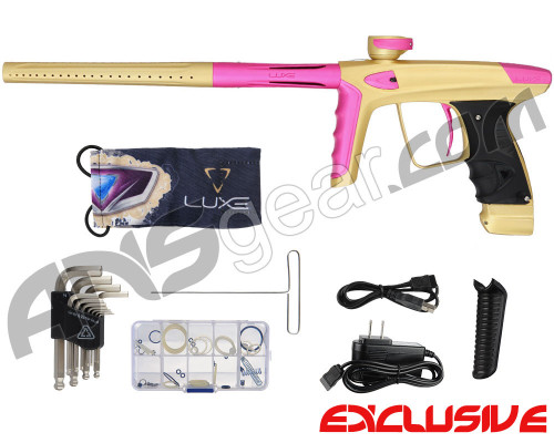 DLX Luxe Ice Paintball Gun - Dust Gold/Dust Pink