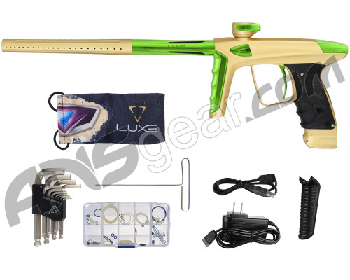 DLX Luxe Ice Paintball Gun - Dust Gold/Slime