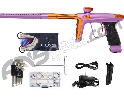 DLX Luxe Ice Paintball Gun - Dust Light Purple/Orange DLX Luxe Ice Paintball Gun - Dust Light Purple/Orange
