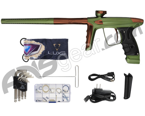 DLX Luxe Ice Paintball Gun - Dust Olive/Brown