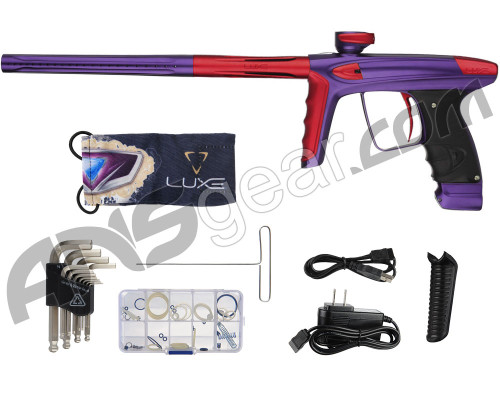 DLX Luxe Ice Paintball Gun - Dust Purple/Dust Red
