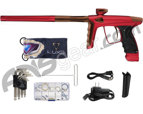DLX Luxe Ice Paintball Gun - Dust Red/Brown