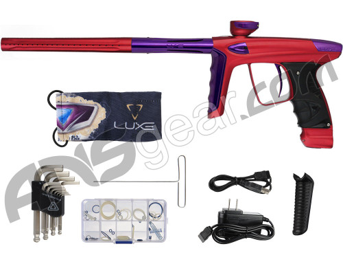 DLX Luxe Ice Paintball Gun - Dust Red/Purple