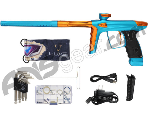 DLX Luxe Ice Paintball Gun - Dust Teal/Orange