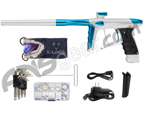 DLX Luxe Ice Paintball Gun - Dust White/Teal