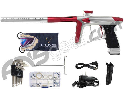 DLX Luxe Ice Paintball Gun - Dust White/Dust Red