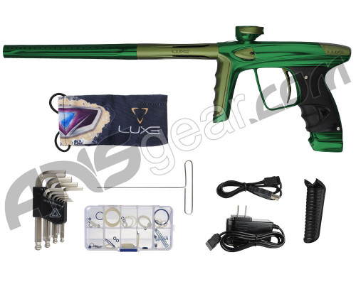 DLX Luxe Ice Paintball Gun - Forest Green/Dust Olive