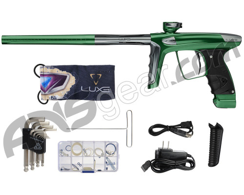 DLX Luxe Ice Paintball Gun - Forest Green/Pewter