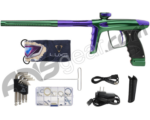 DLX Luxe Ice Paintball Gun - Forest Green/Purple