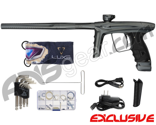 DLX Luxe Ice Paintball Gun w/ Freak XL Barrel - Pewter/Pewter