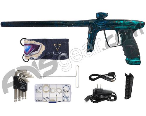 DLX Luxe Ice Paintball Gun - Galaxy Black/Teal