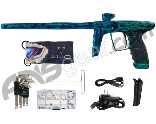 DLX Luxe Ice Paintball Gun - Galaxy Blue/Teal