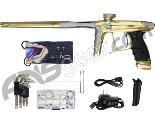 DLX Luxe Ice Paintball Gun - Gold/Dust Grey