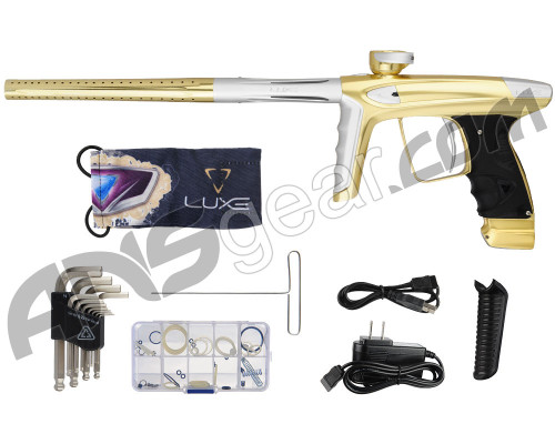 DLX Luxe Ice Paintball Gun - Gold/Dust White